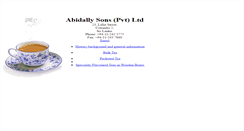 Desktop Screenshot of abidally.com